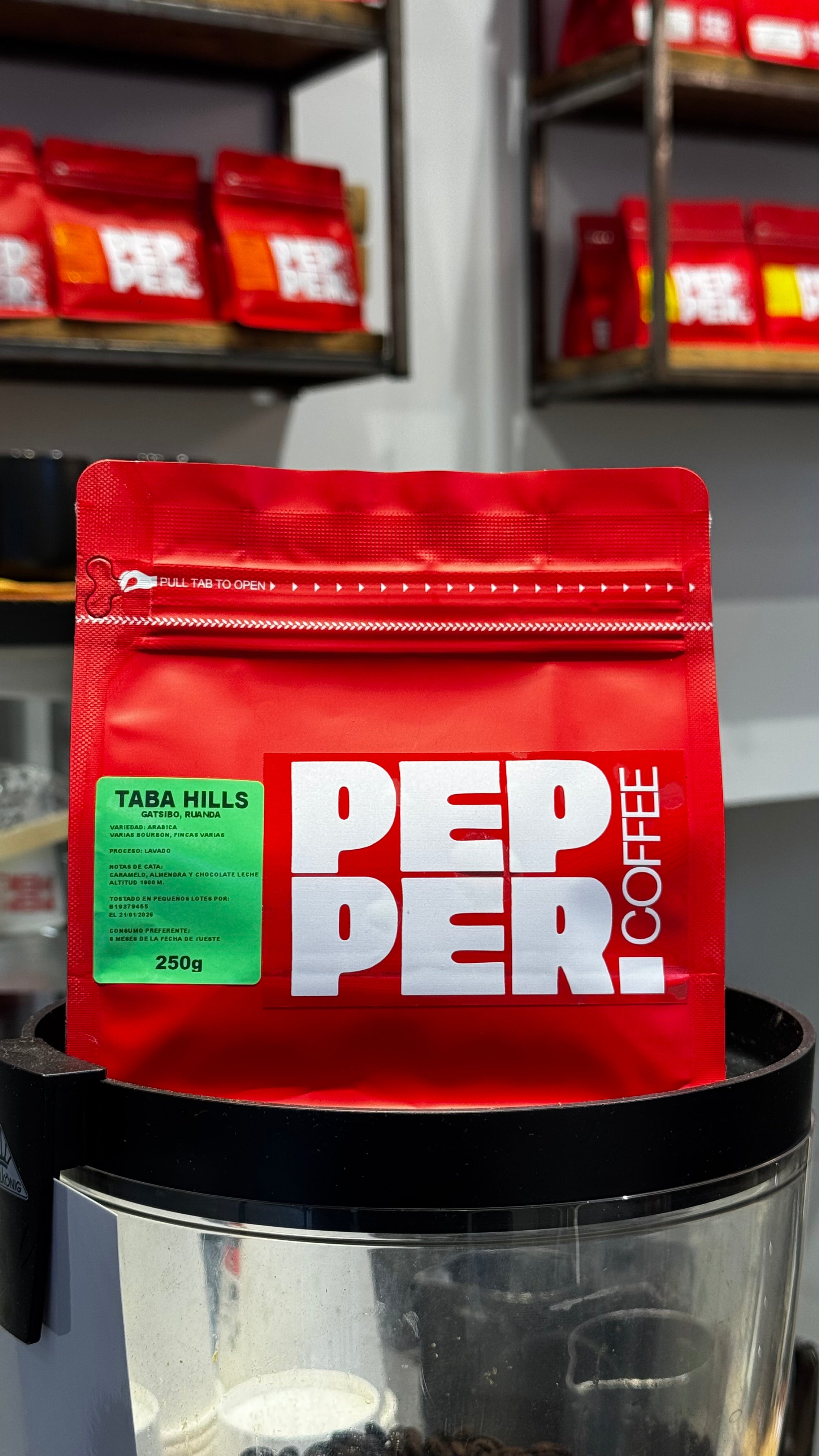 CAFE DE RUANDA 250g
